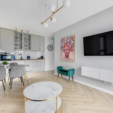 Apartmán Nadmotlawie Riverside - Gym & Free Parking By Downtown