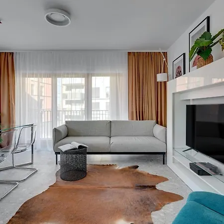 Nadmotlawie Riverside - Gym & Free Parking By Downtown דירה *