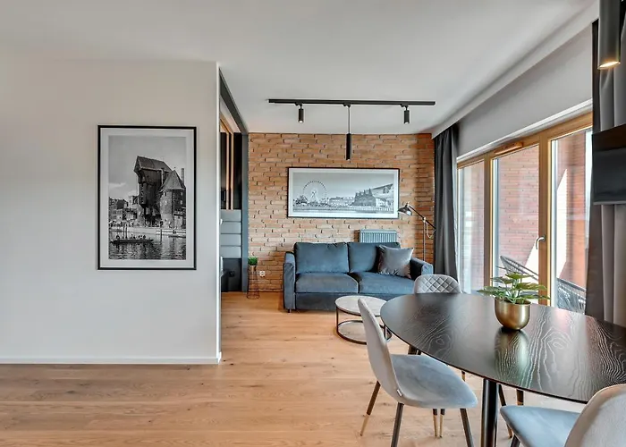 Nadmotlawie Riverside - Gym & Free Parking By Downtown 4* Gdańsk