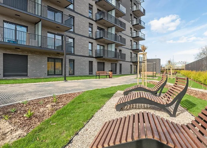 Apartmanhotel Nadmotlawie Riverside - Gym & Free Parking By Downtown Gdańsk