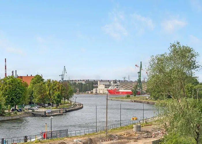 Nadmotlawie Riverside - Gym & Free Parking By Downtown Aparthotel Danzig