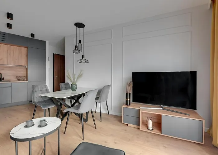 Apartmanhotel Nadmotlawie Riverside - Gym & Free Parking By Downtown 4*