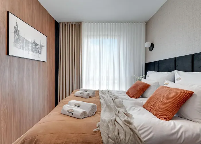 Aparthotel Nadmotlawie Riverside - Gym & Free Parking By Downtown 4*