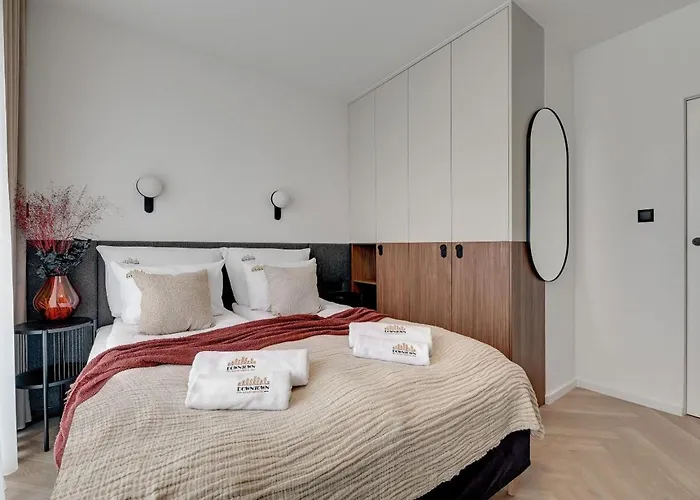 Nadmotlawie Riverside - Gym & Free Parking By Downtown Apartmanhotel