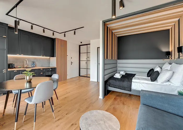 Nadmotlawie Riverside - Gym & Free Parking By Downtown Apartmanhotel 4*