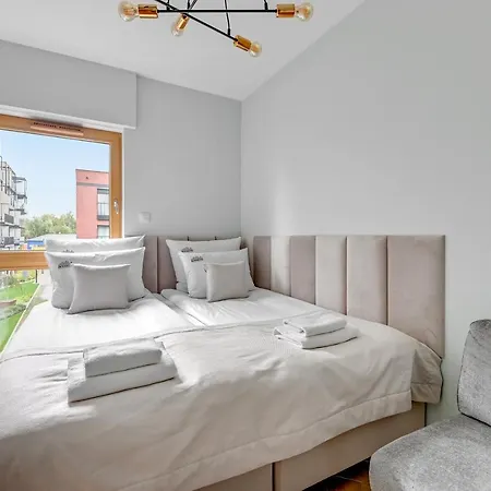 Nadmotlawie Riverside - Gym & Free Parking By Downtown *