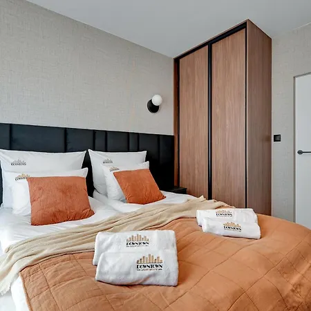 Nadmotlawie Riverside - Gym & Free Parking By Downtown Apartment